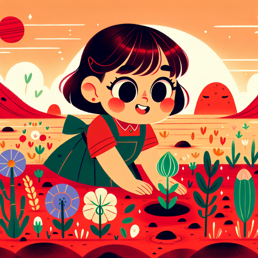 The Little Girl's Martian Garden · 4