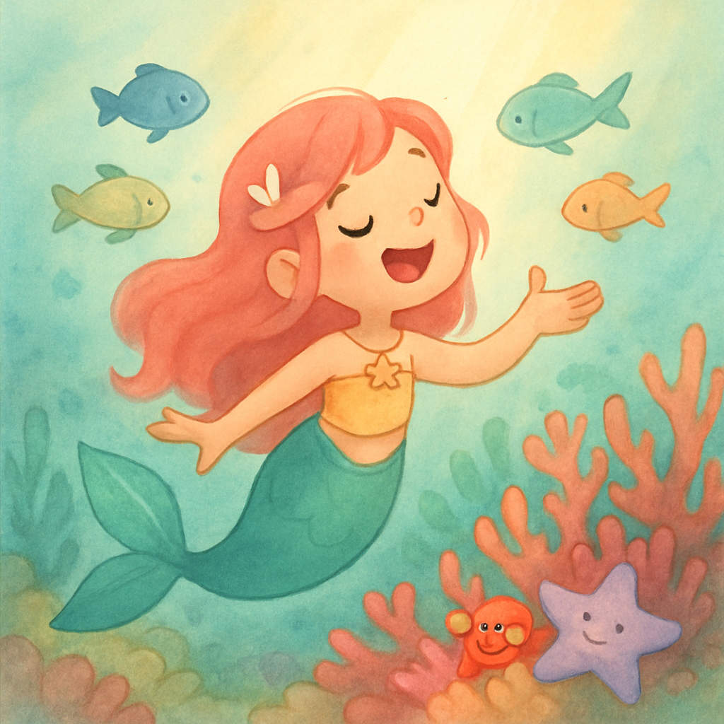 小さな人魚と月光の海辺 · 1