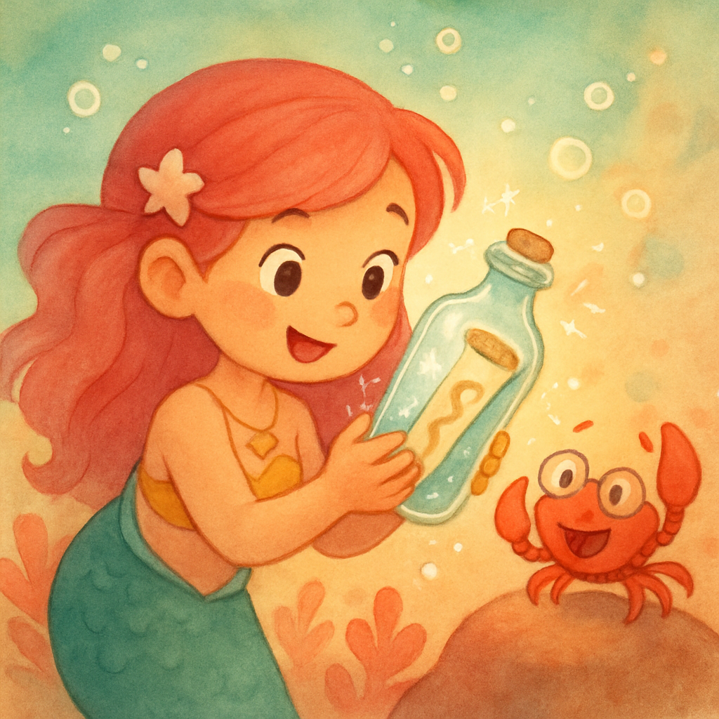 小さな人魚と月光の海辺 · 3